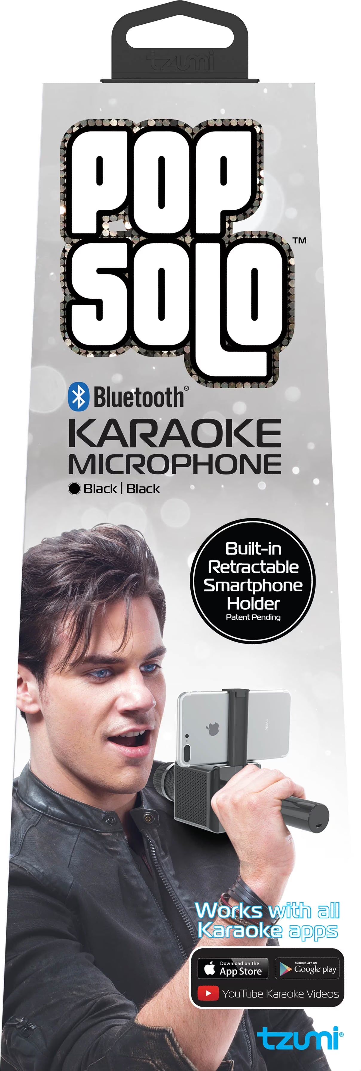 Micrófono Karaoke Pop Solo Inalámbrico con Altavoz Bluetooth