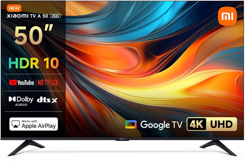 Xiaomi A 50 Smart TV 50" UHD 2026