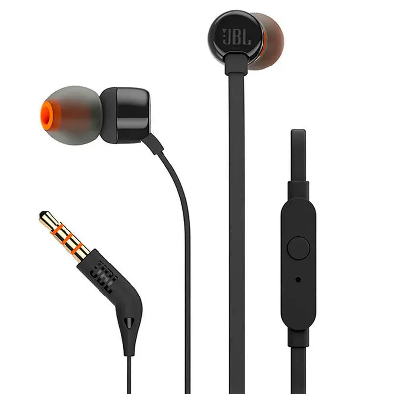 Audífonos JBL Tune 110 by Harman – In-Ear con Micrófono y Pure Bass
