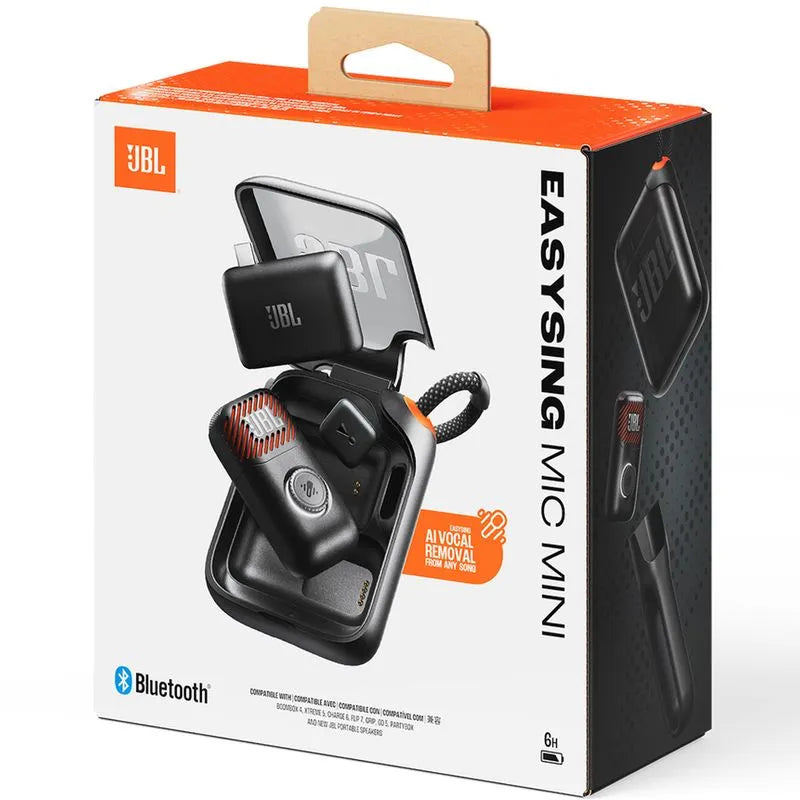 Caja del micrófono inalámbrico JBL EasySing Mic Mini