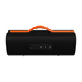 Parlante portátil Xiaomi Sound Party negro con detalles naranja y diseño resistente