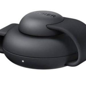 Vista del cargador Anker MagGo negro plegado