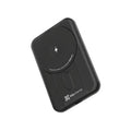 Vista frontal del power bank Klip Xtreme PowerMag KPB-350 negro