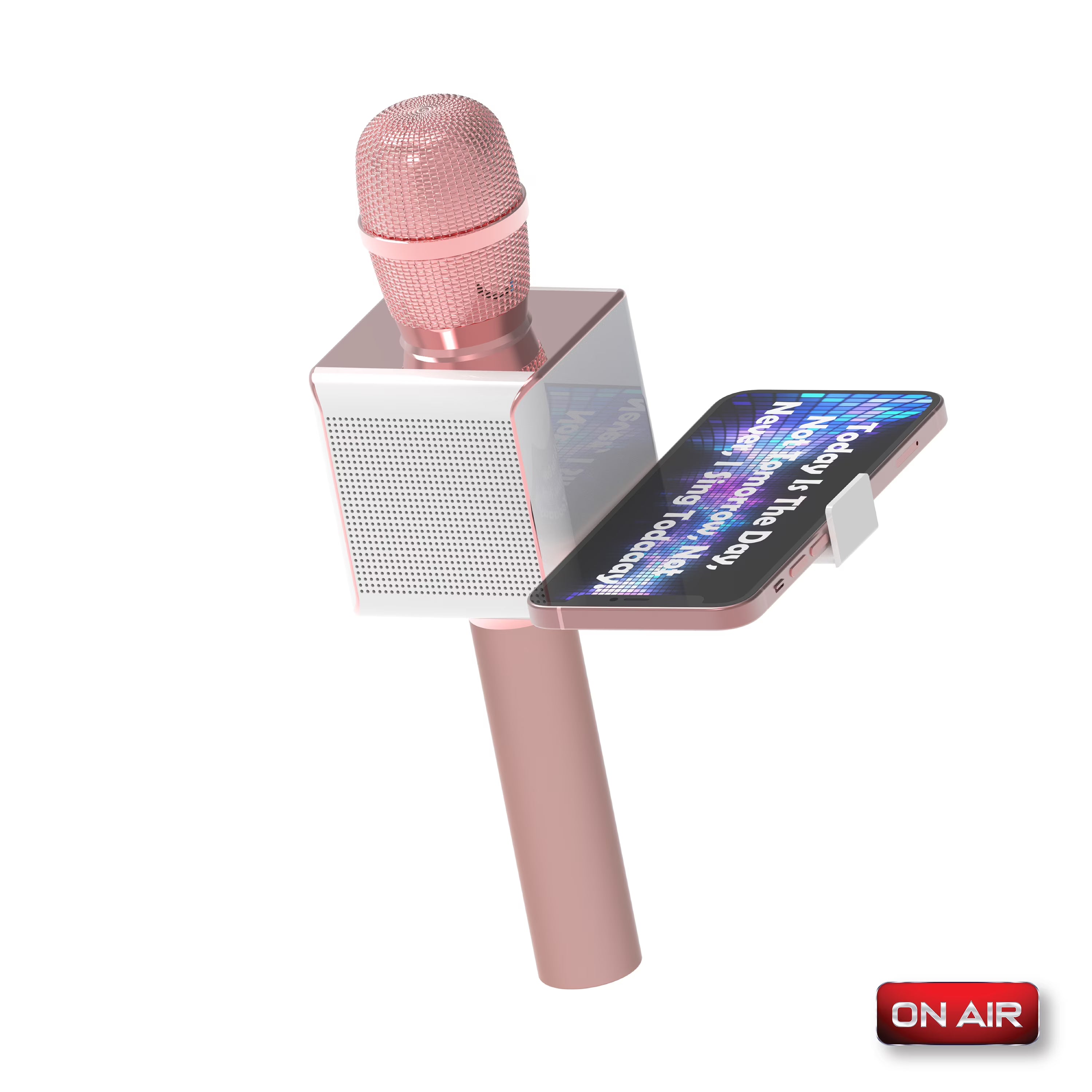 Micrófono Karaoke Pop Solo Inalámbrico con Altavoz Bluetooth