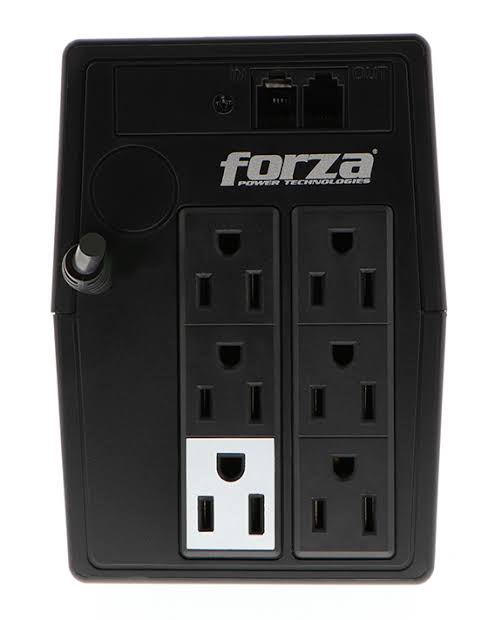 UPS Forza NT-751 750VA 375W – Respaldo de Energía con Regulador de Voltaje