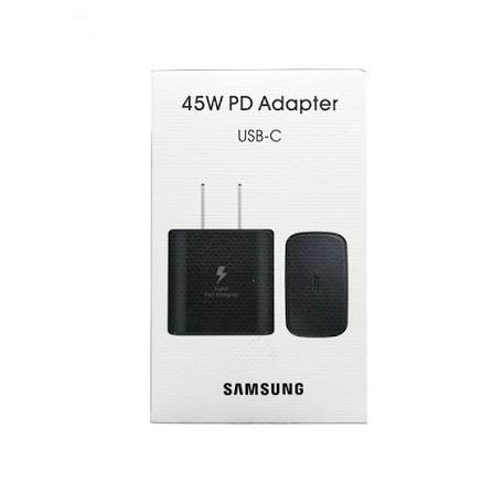 Cargador Samsung 45W PD USB-C – Super Fast Charging (Solo Cubo)